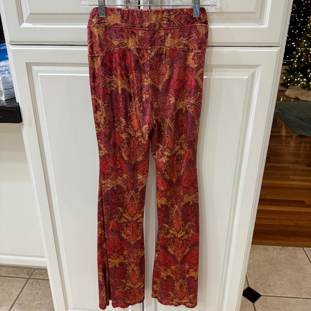 Free People Hold Me Closer Bell Bottom Pants - Picture 6 of 7